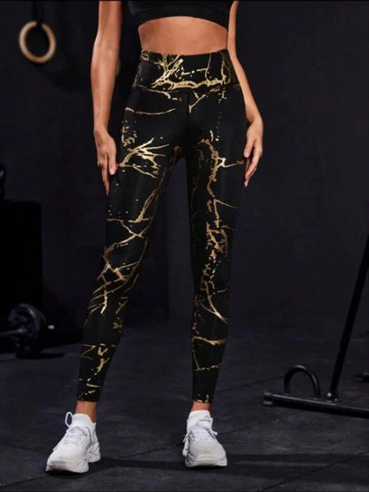 High Waist printed Legging