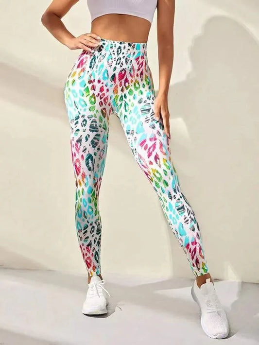 High Waist printed Legging